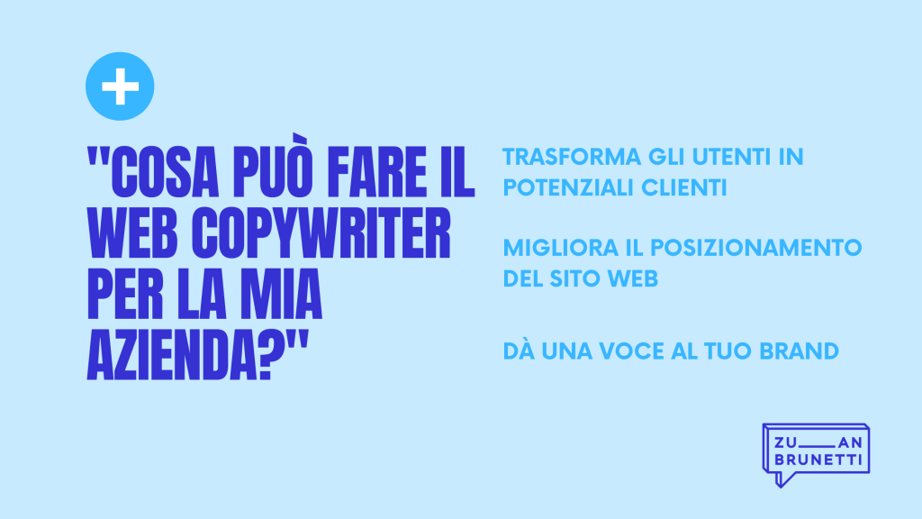 cosa fa il web copywriter